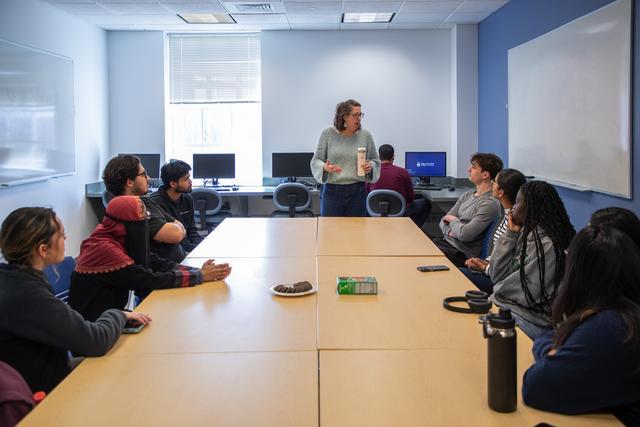 Donor support turns a bio computer lab into a collaboration hub